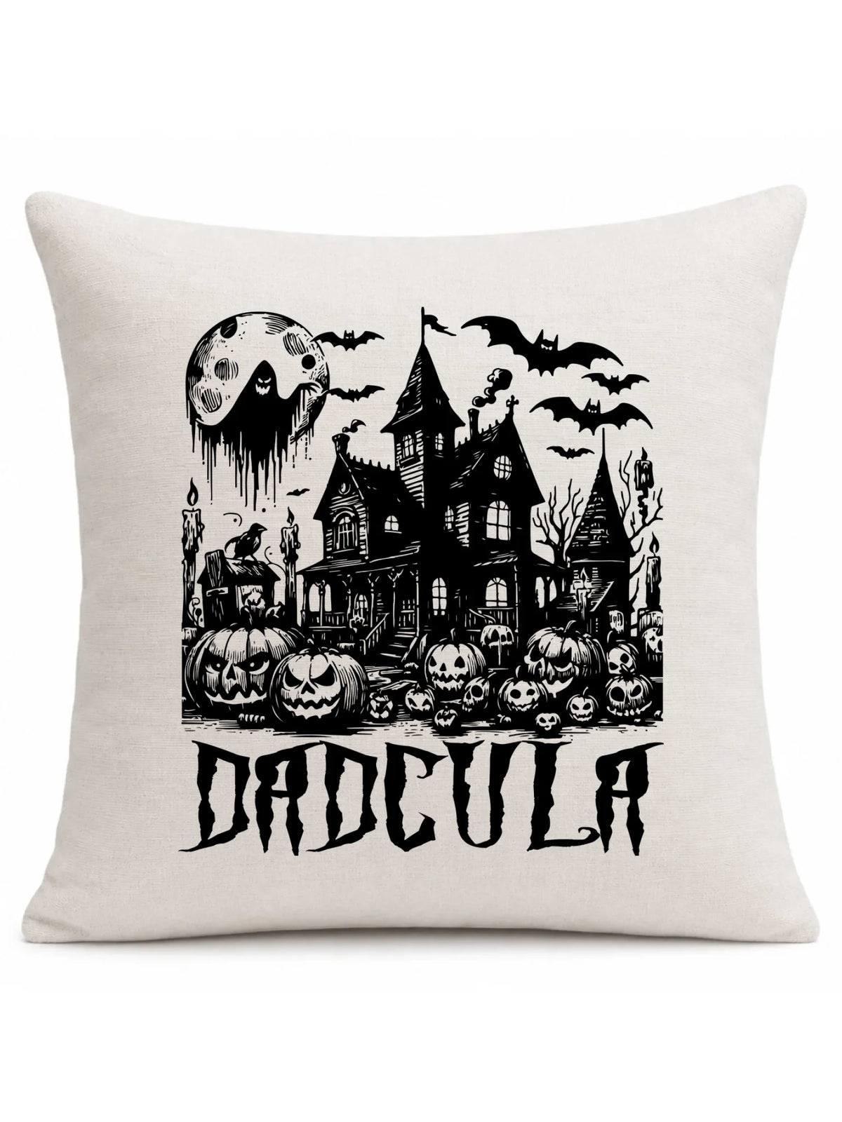 Poduszka halloweenowa dla taty -  Upiorny dom - Dadcula HL19
