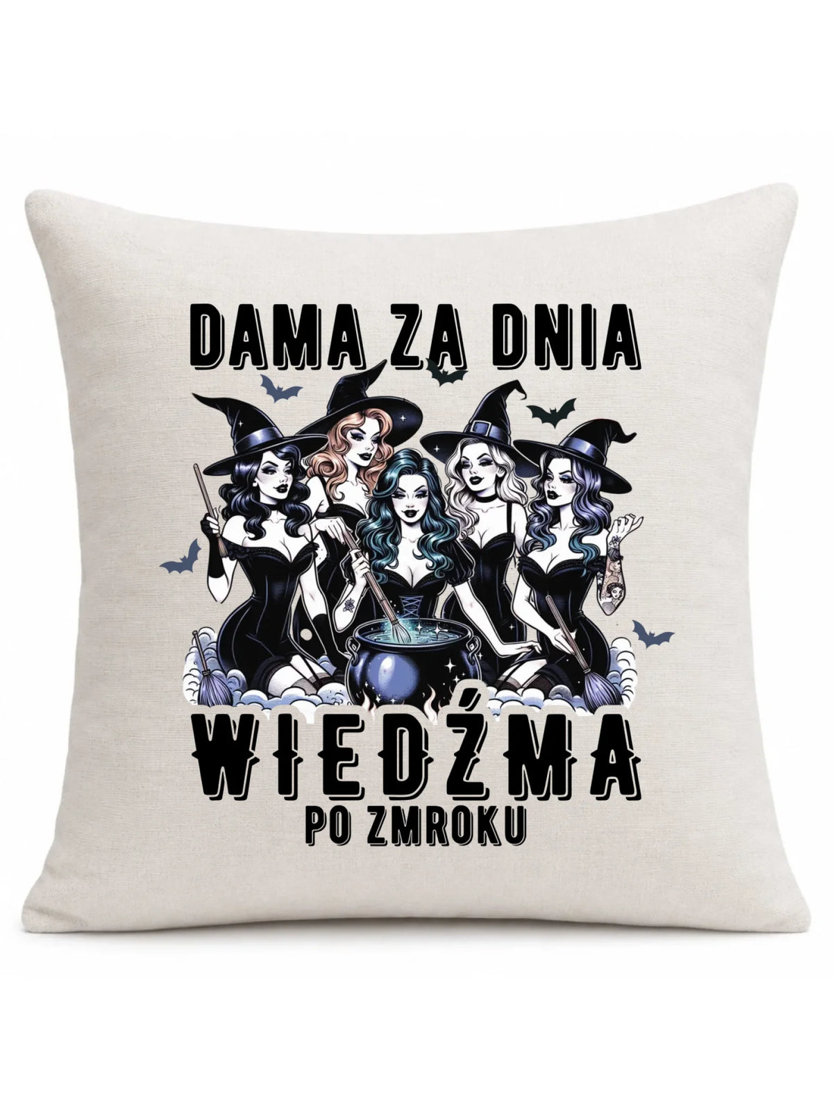 Poduszka - Dama za dnia wiedźma po zmroku HL16