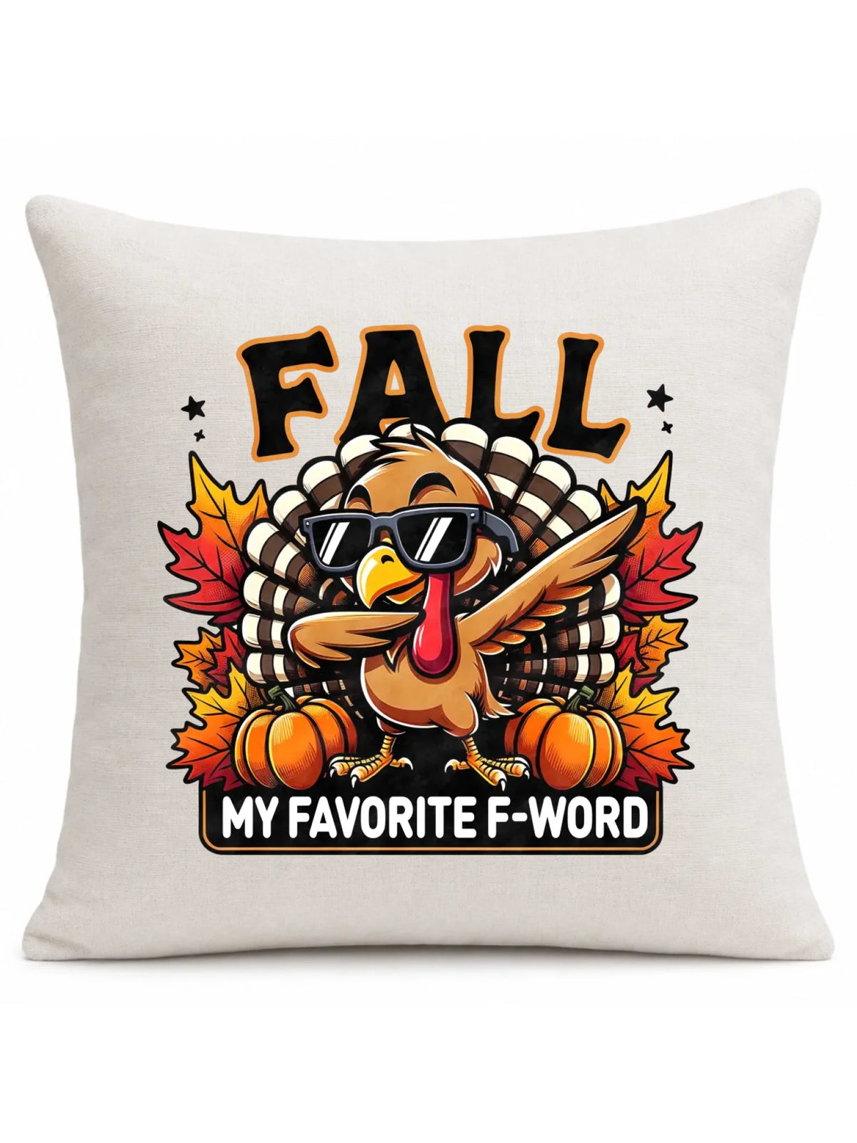 Poduszka jesienna - FALL my favorite F-word JS11