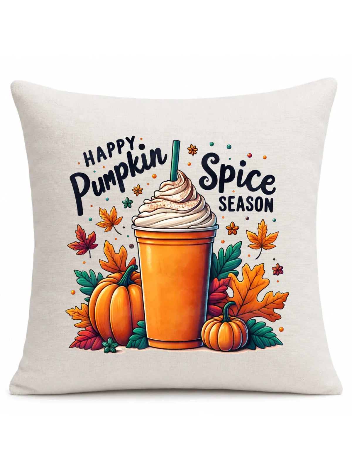 Poduszka jesienna - Pumpkin Spice - kawa dyniowa JS02