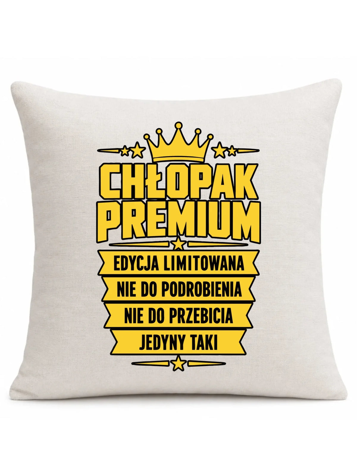 Poduszka dla chłopaka - Chłopak Premium Edycja Limitowana