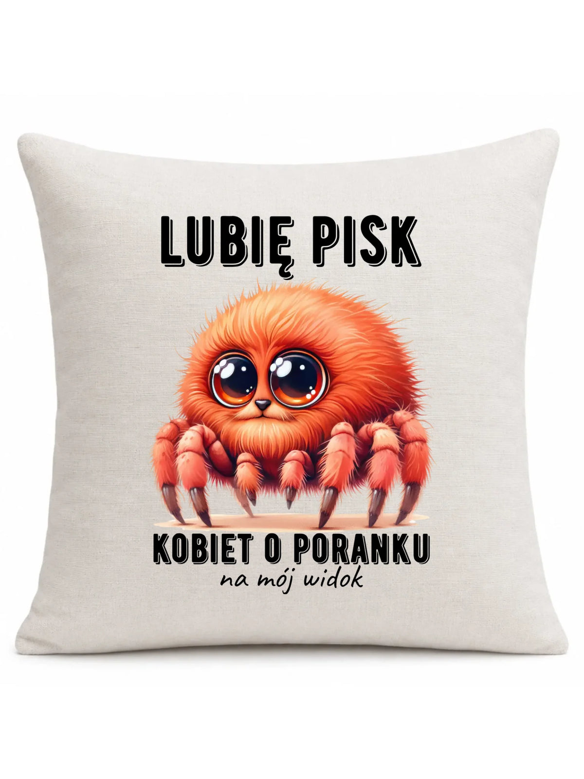 Poduszka - prezent dla chłopaka - Lubię pisk kobiet DCH14
