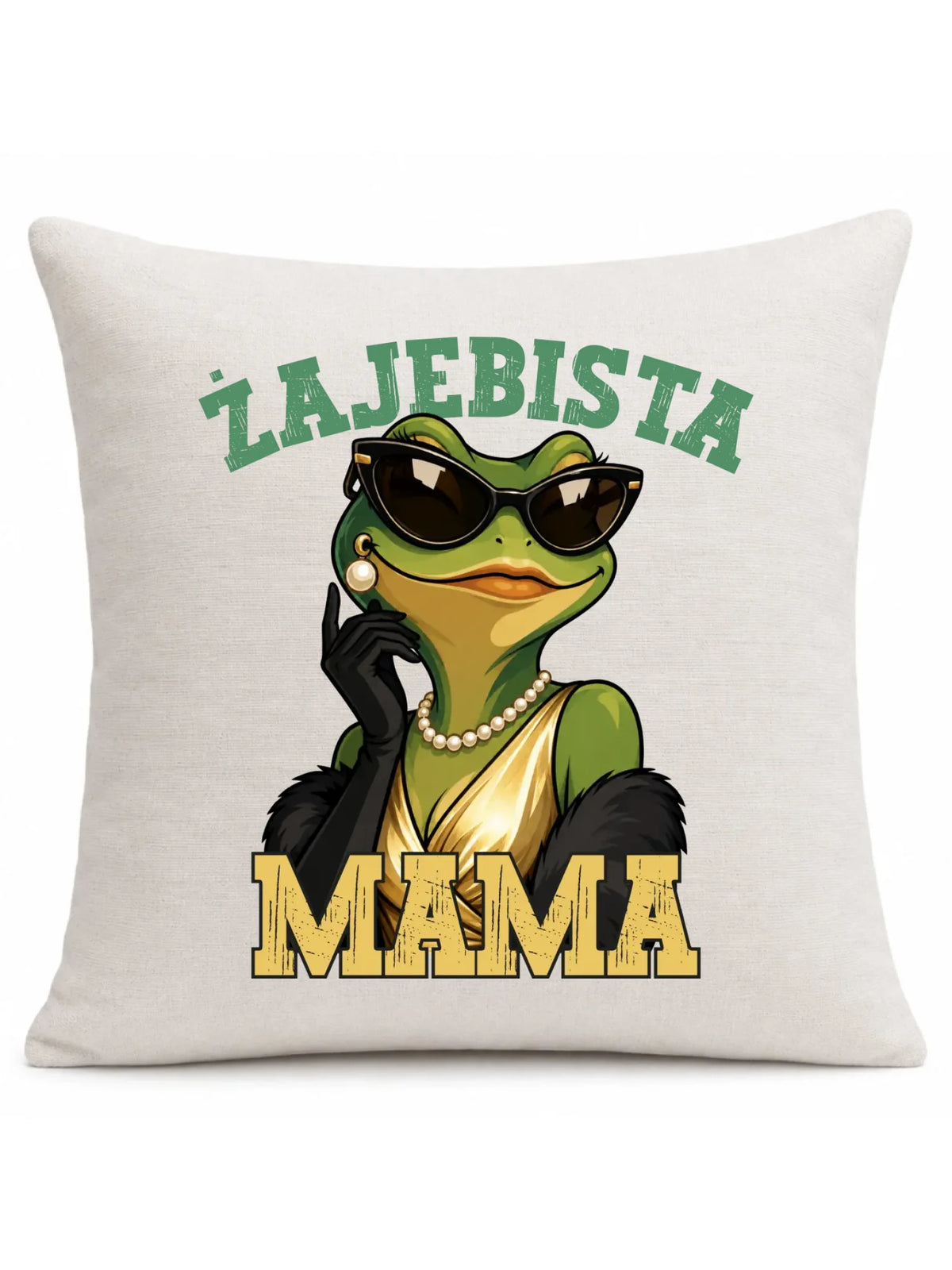 Poduszka dla mamy - Żajebista Mama Glamour DM48