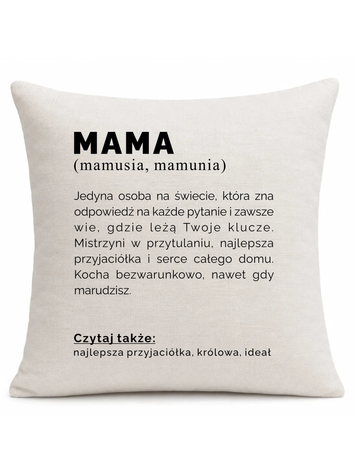 Poduszka dla mamy - Mama definicja DM40