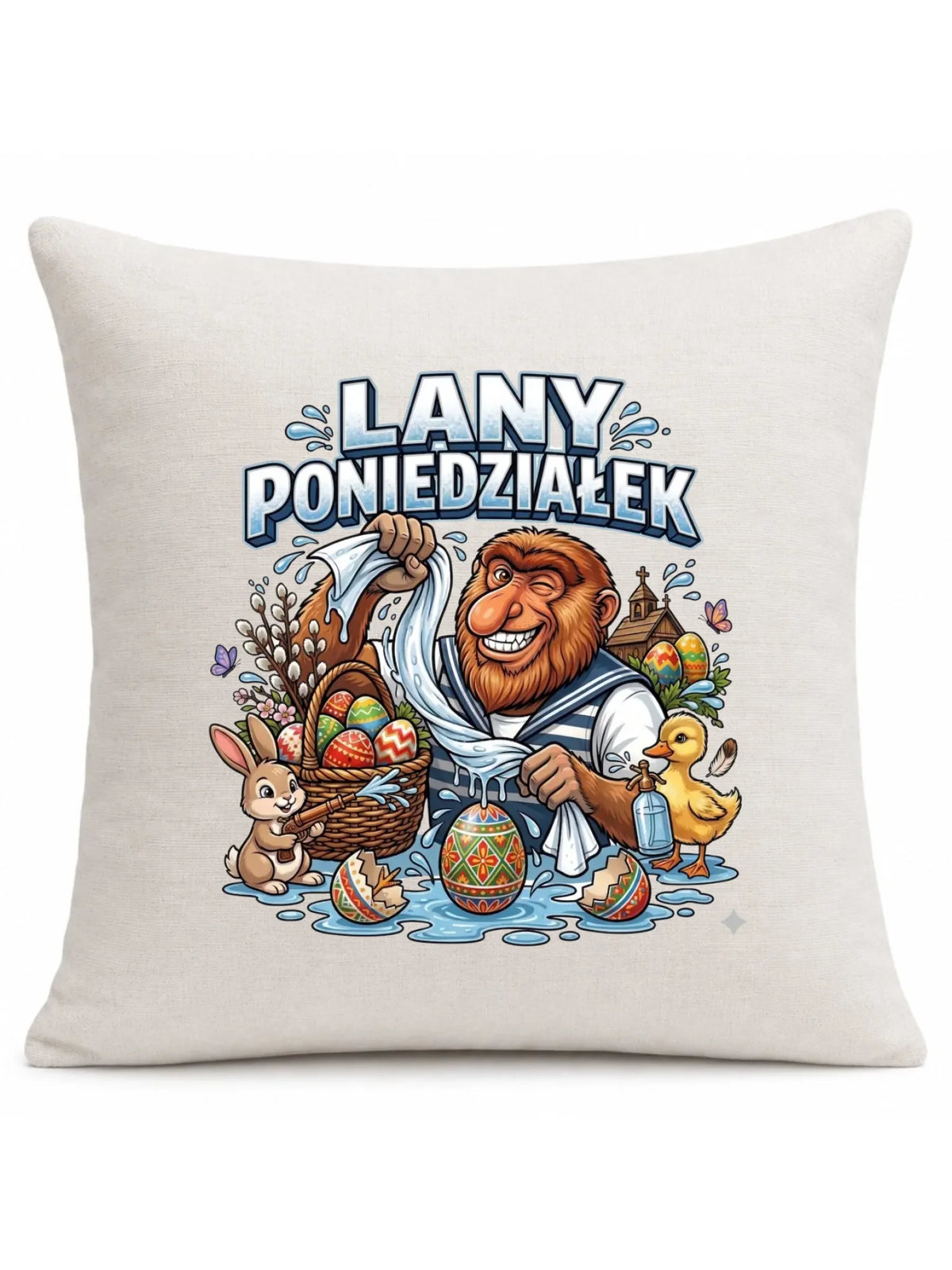 Poduszka wielkanocna - Lany poniedziałek Janusz Nosacz WN38