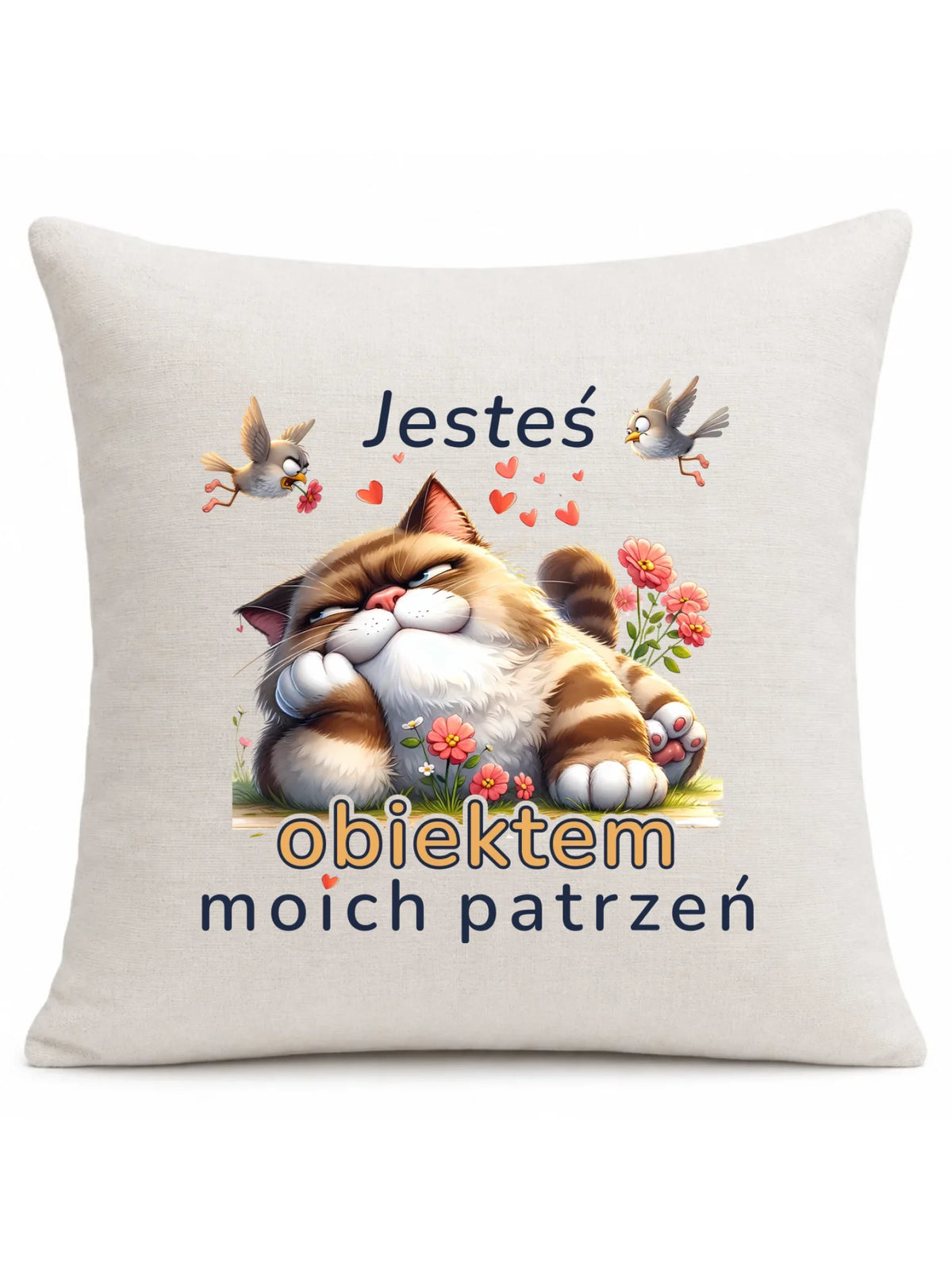 Poduszka dla par - Jesteś obiektem moich patrzeń W68