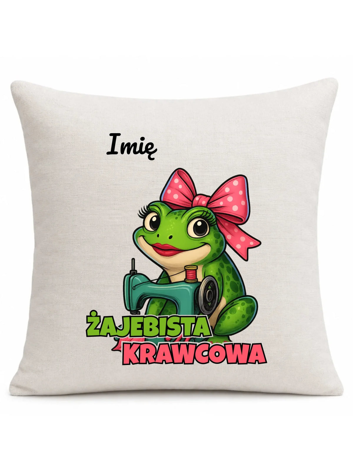 Poduszka szyciowa dla krawcowej - Żajebista Krawcowa - personalizowana HS32