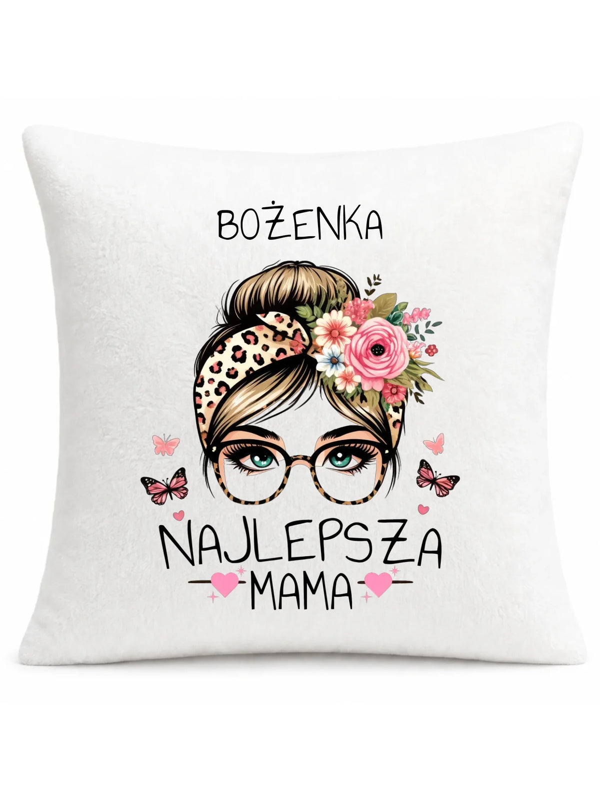 Poduszka dla mamy - Najlepsza mama - personalizowana DM37