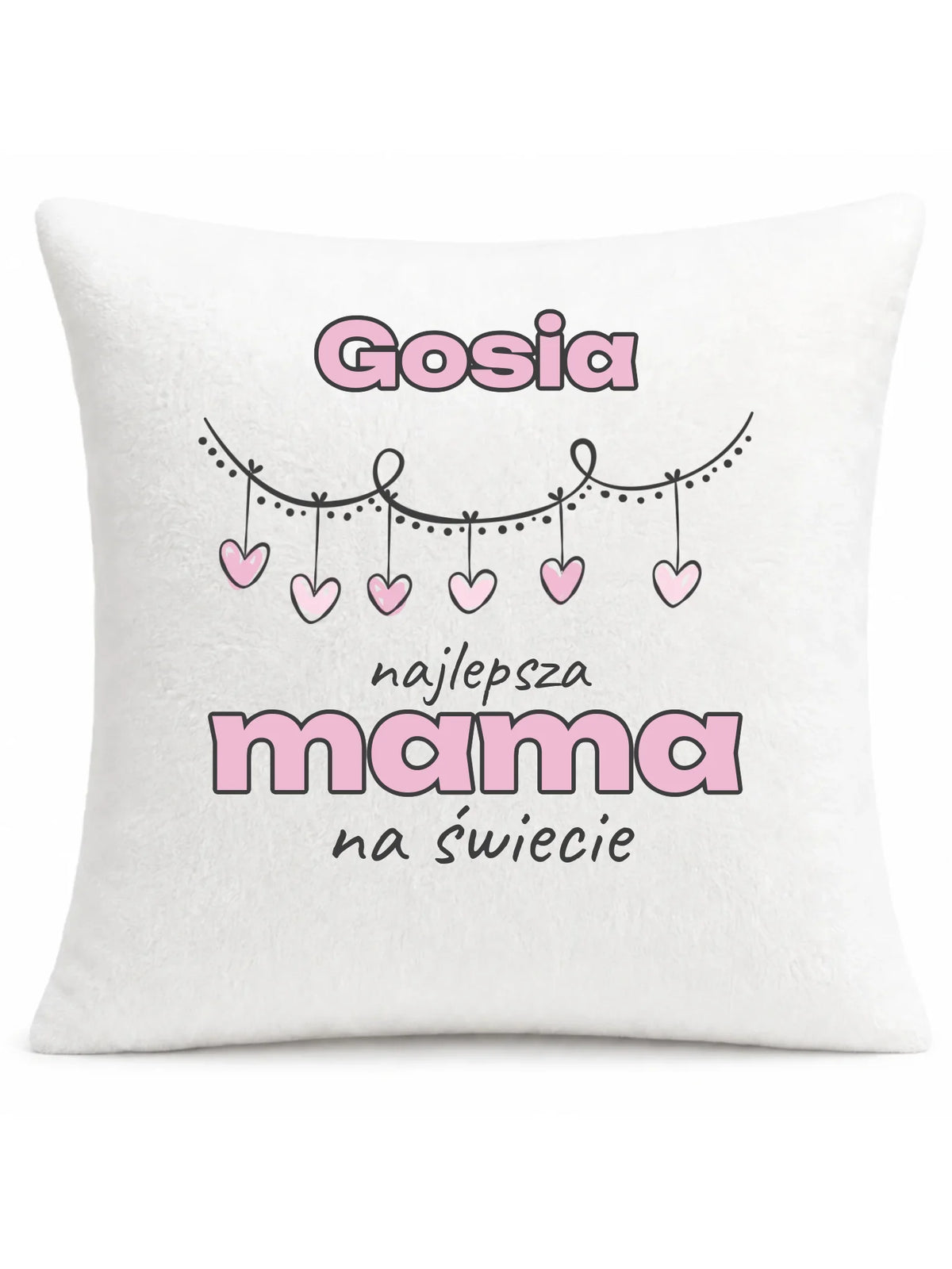 Poduszka dla mamy - Najlepsza Mama - personalizowana DM27