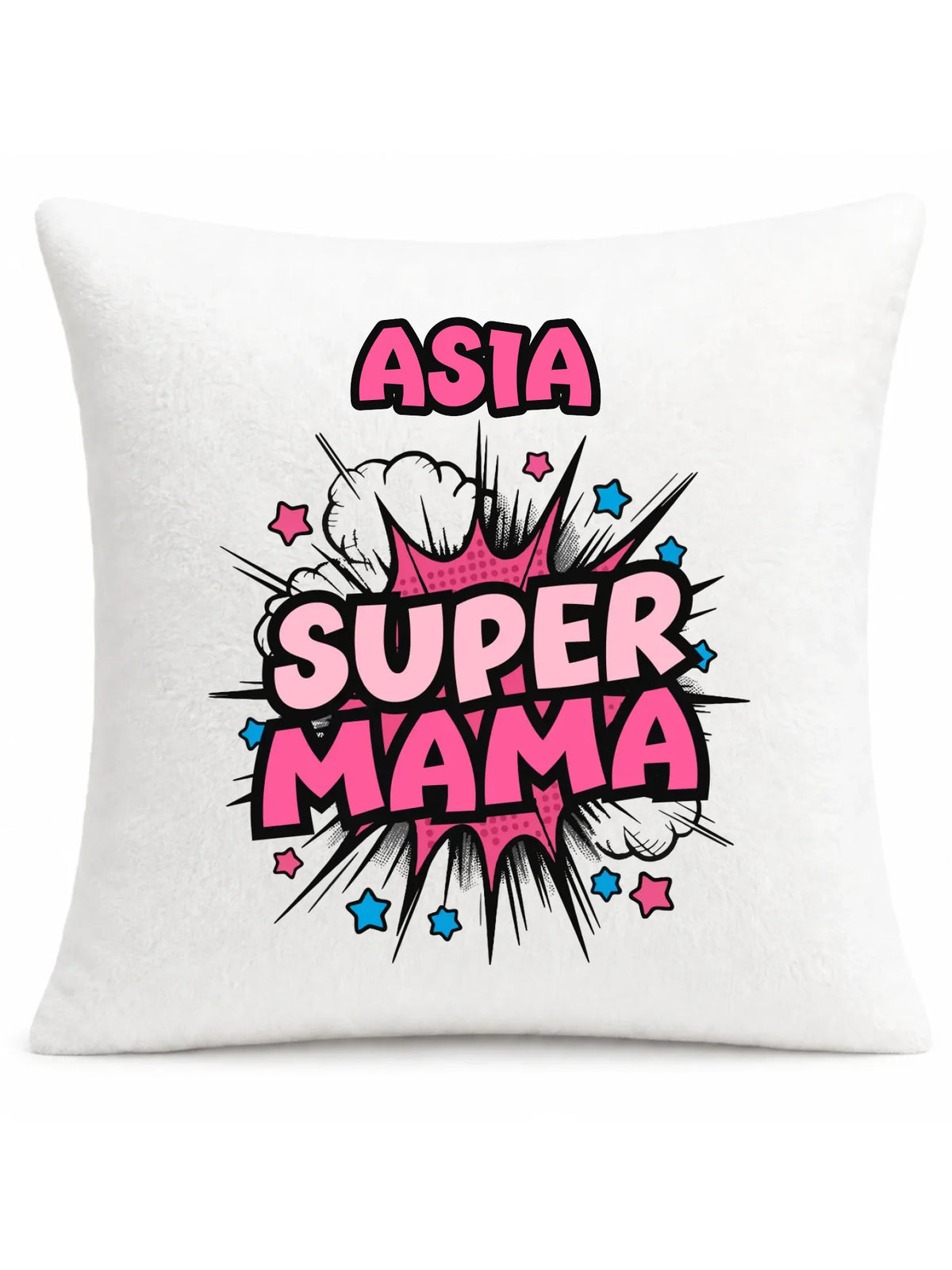 Poduszka dla mamy z imieniem - Super Mama - personalizowana DM24