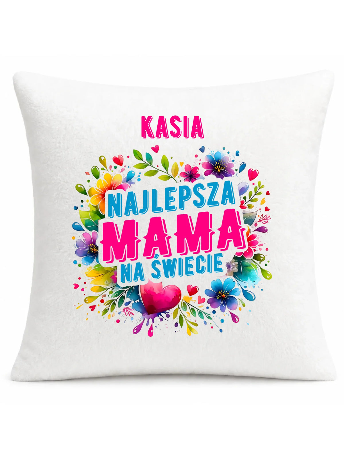 Poduszka dla mamy - Najlepsza Mama - personalizowana DM15
