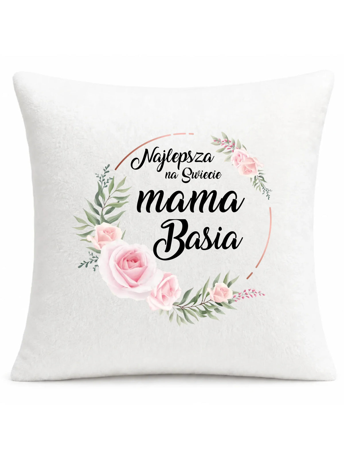 Poduszka dla mamy - Najlepsza na Świecie mama - personalizowana DM17