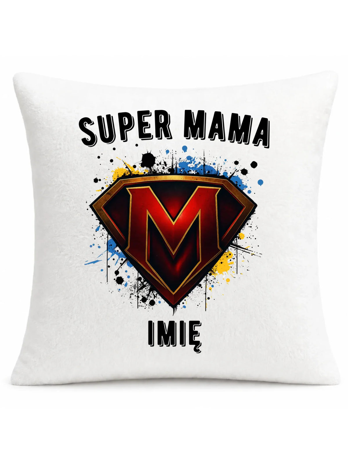 Poduszka dla mamy - Super Mama - personalizowana DM07