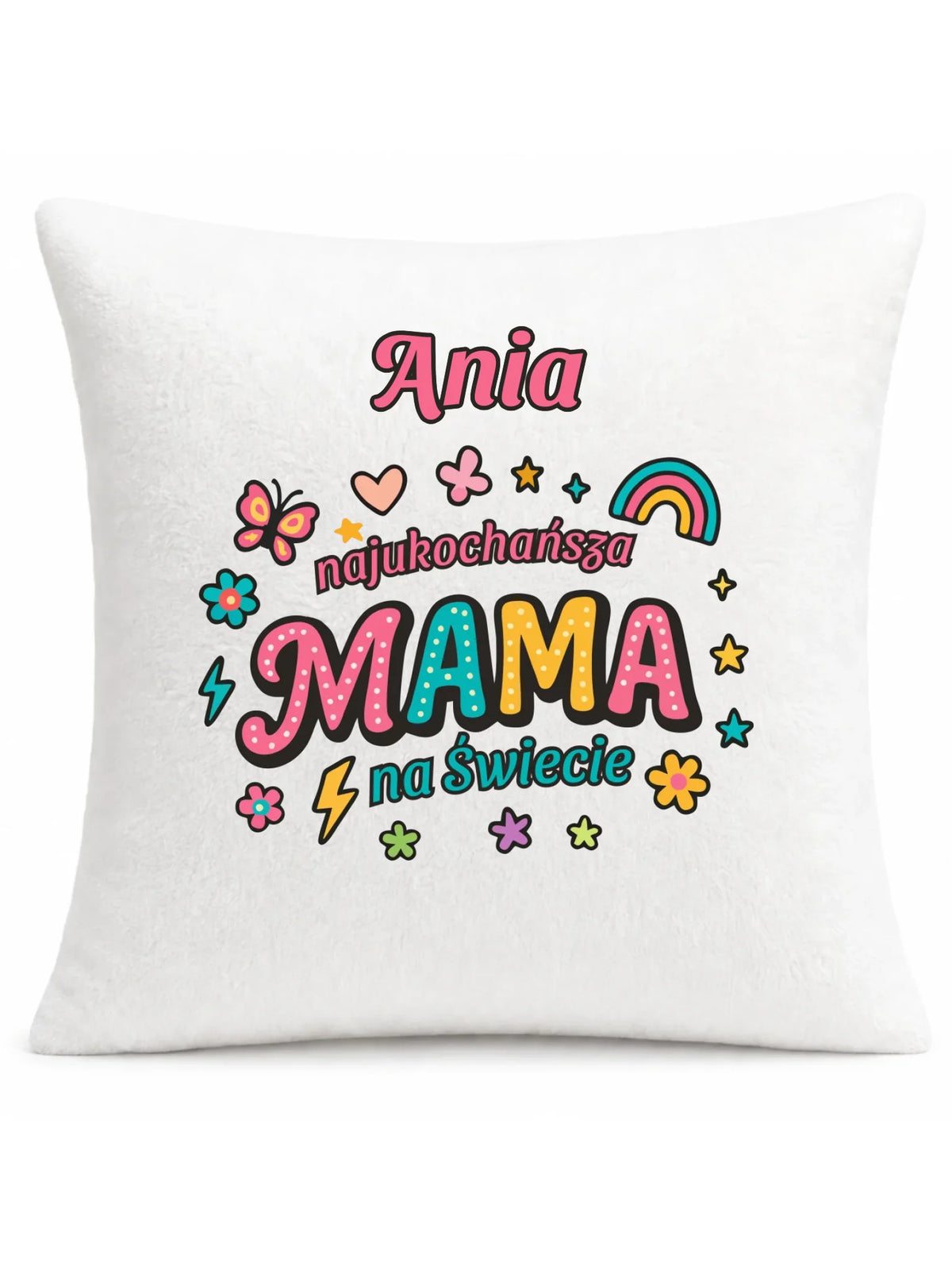 Poduszka dla mamy - Najukochańsza mama na Świecie - personalizowana DM03