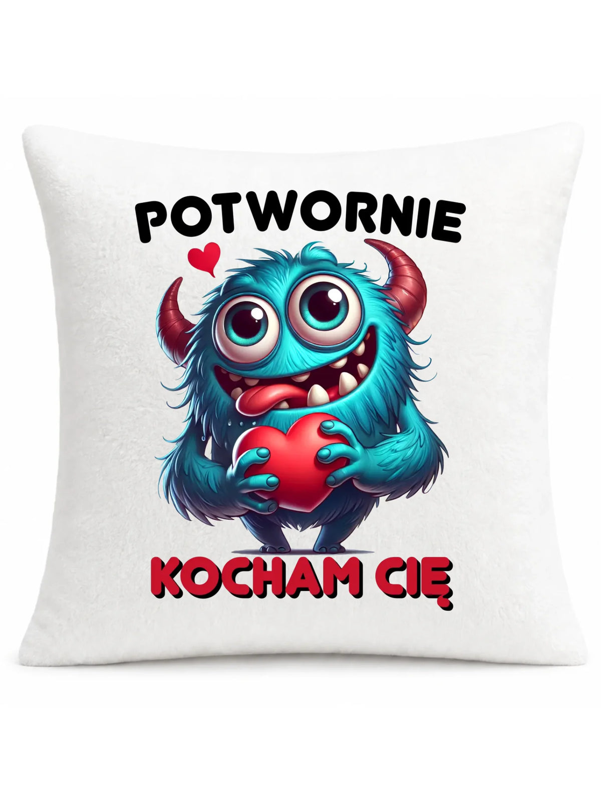 Poduszka dla par - Potwornie Kocham Cię W45