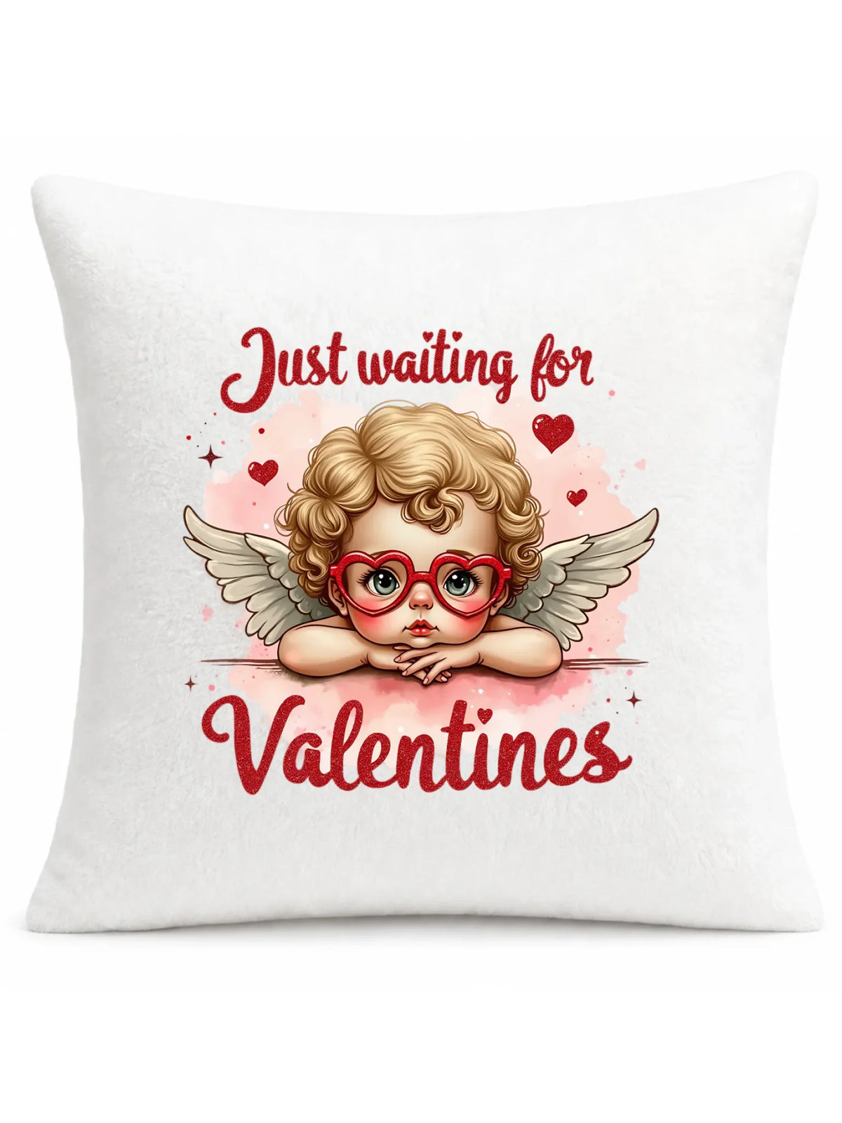 Poduszka na Walentynki - Just waiting for Valentines W24