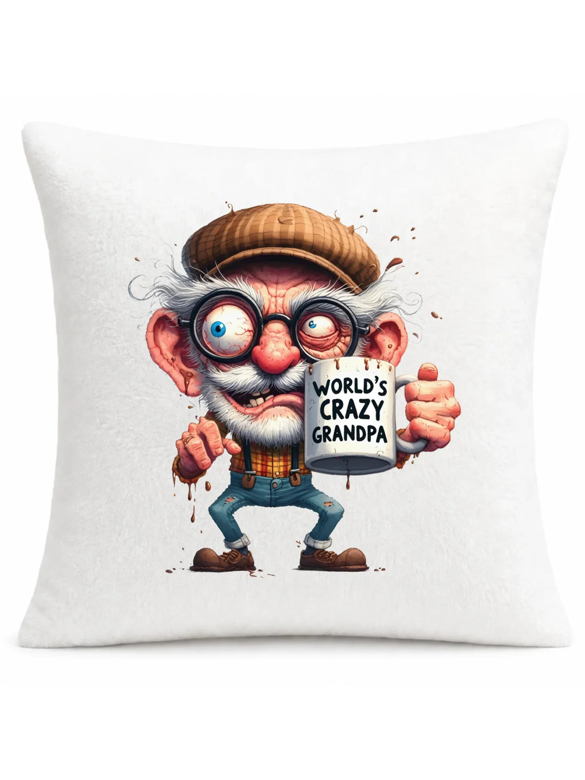 Poduszka dla dziadka - Crazy grandpa D38