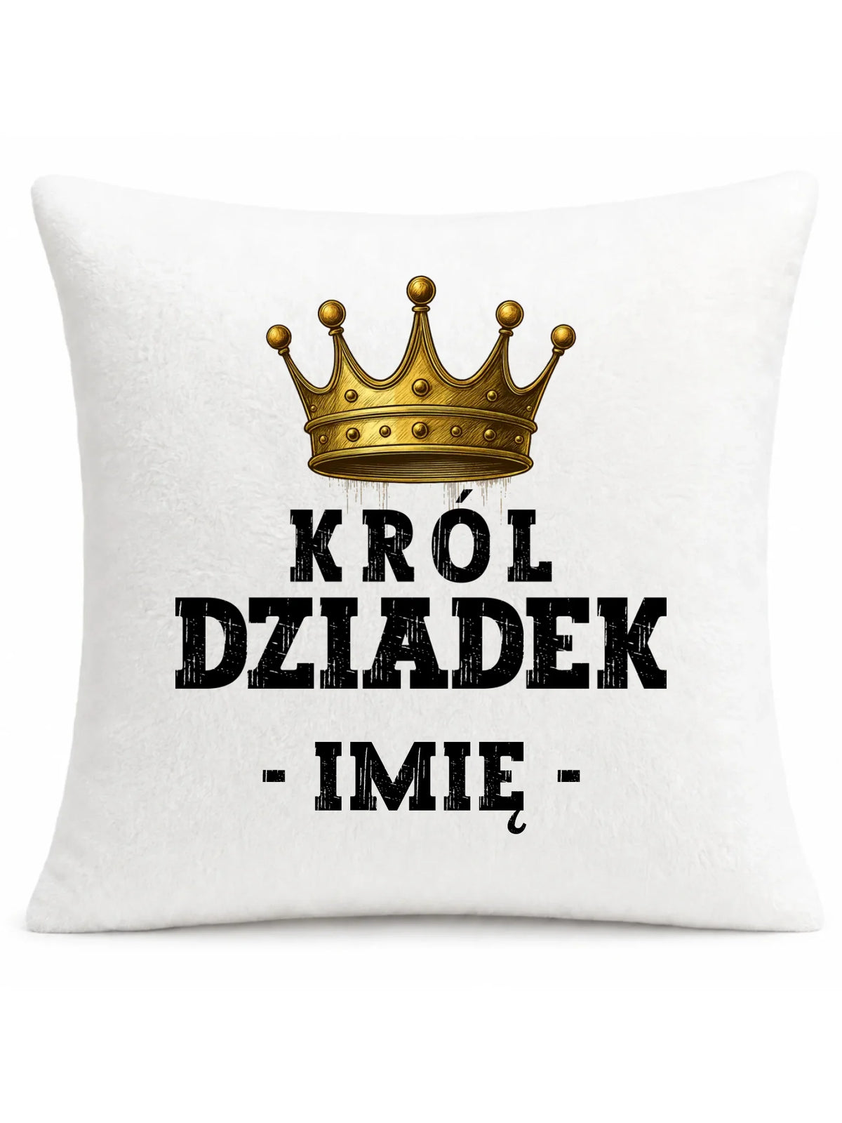 Poduszka dla dziadka - Król Dziadek - personalizowana D17
