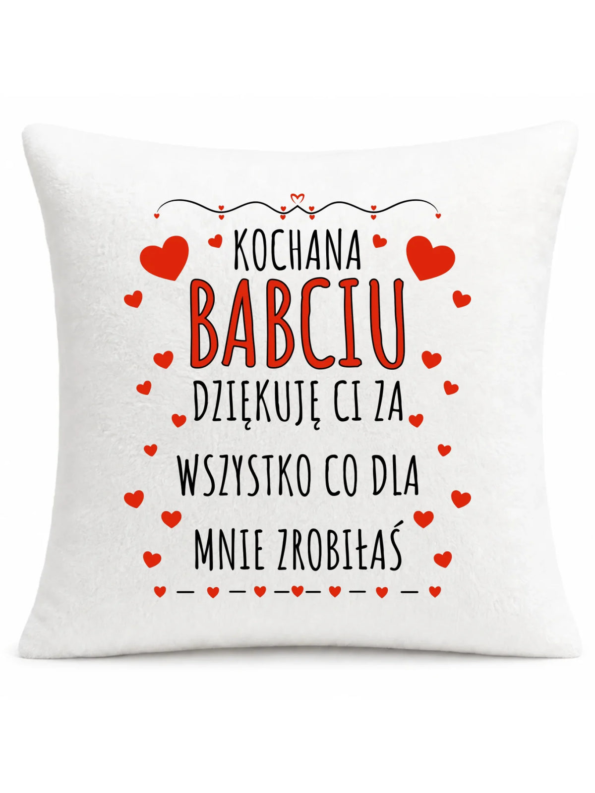 Poduszka dla babci - Kochana Babciu dziękuję Ci B21