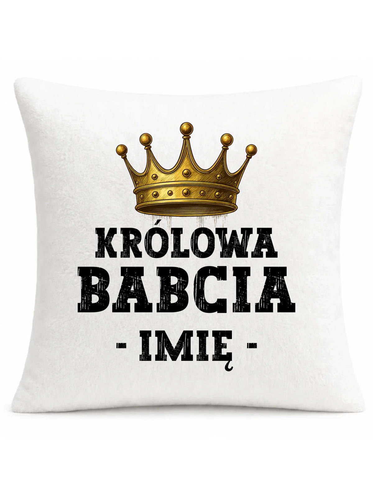 Poduszka dla babci - Królowa Babcia - personalizowana B17