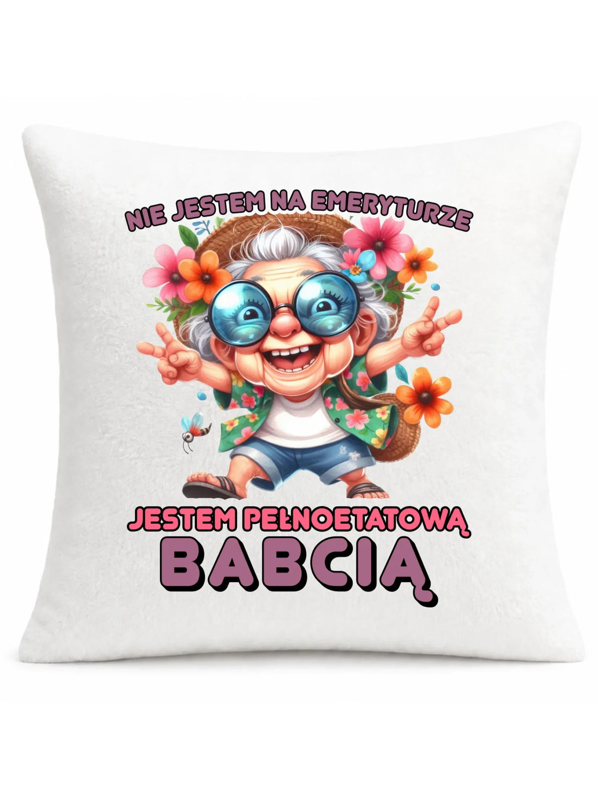 Poduszka dla babci - Pełnoetatowa babcia B20