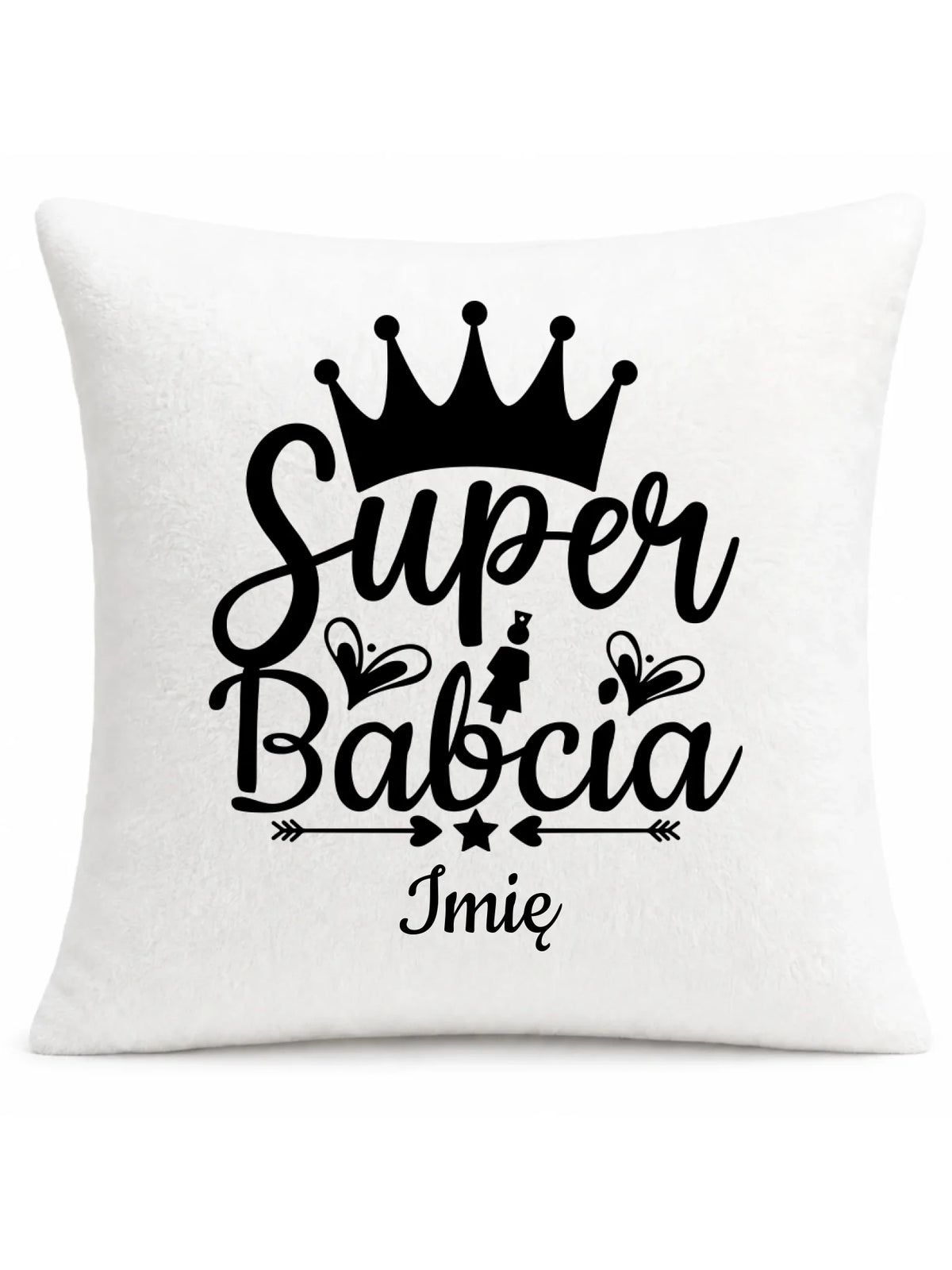 Poduszka dla babci - Super Babcia - personalizowana B03