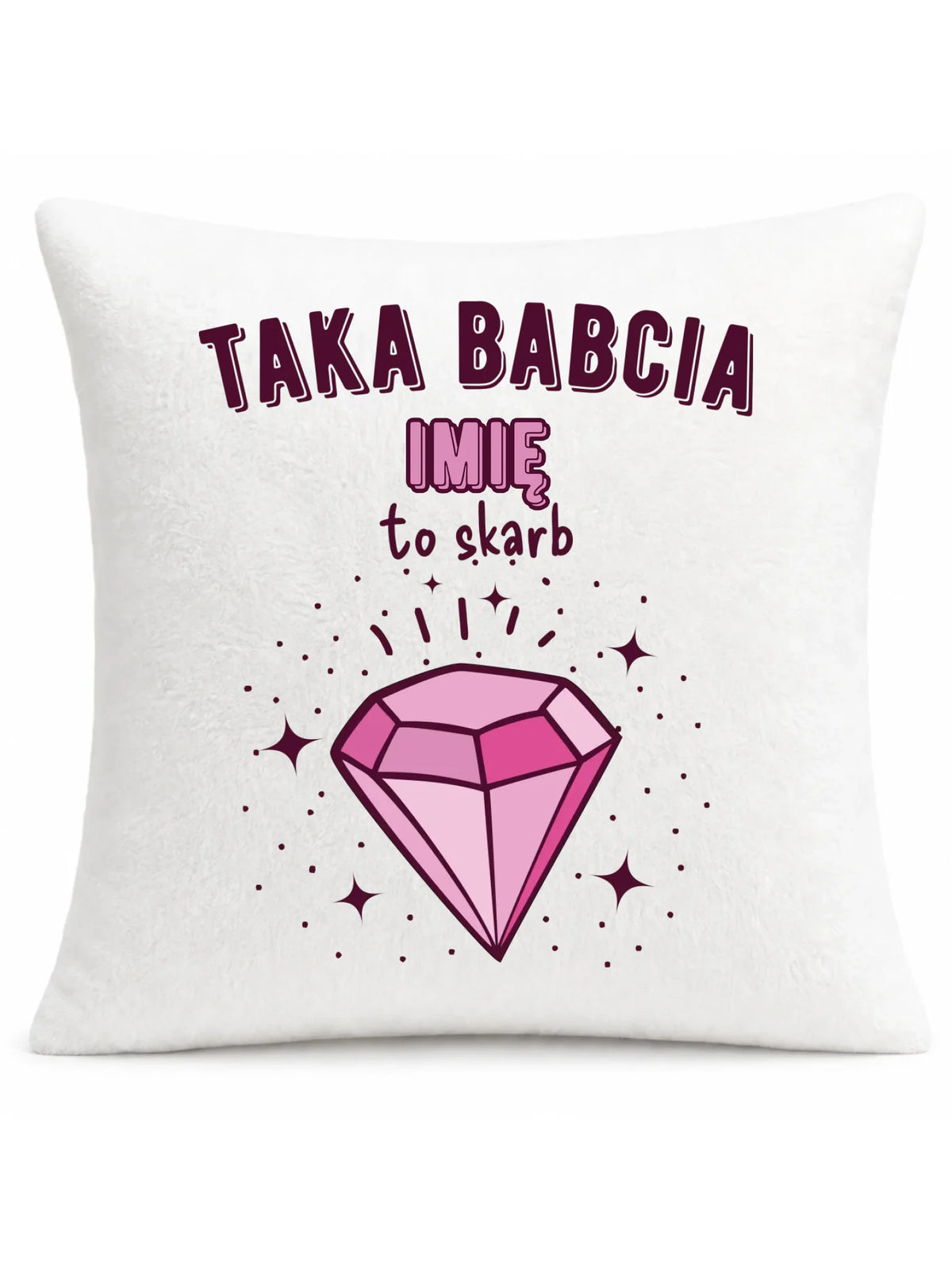 Poduszka dla babci - Taka Babcia to skarb - personalizowana B06