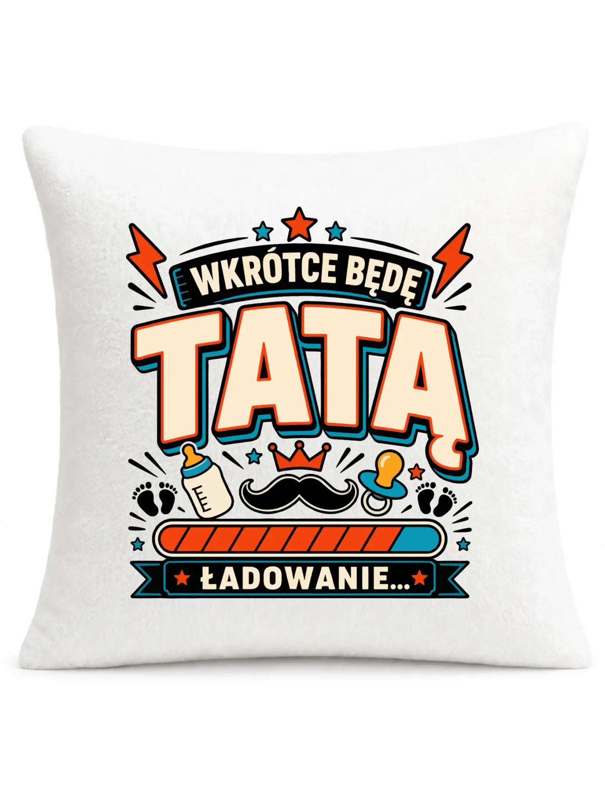 Poduszka dla przyszłego taty - Wkrótce będę tatą DT23