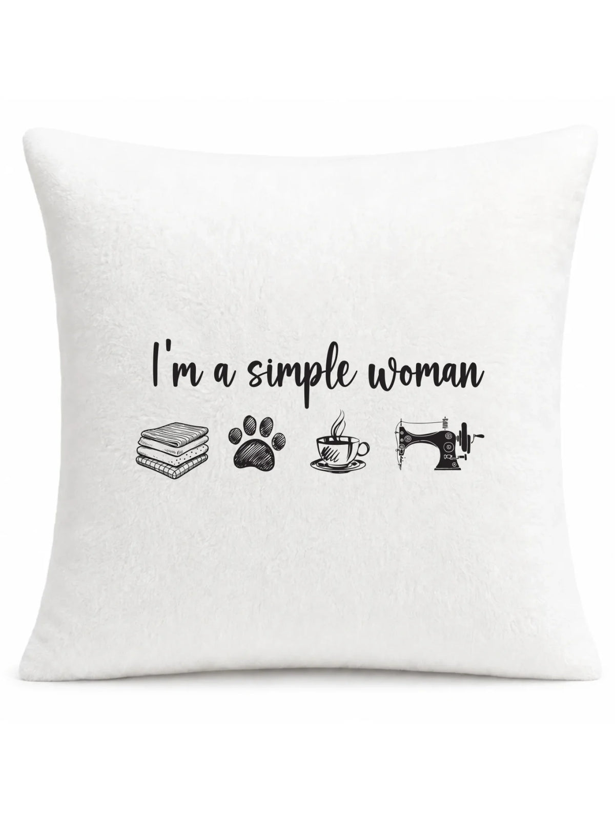 Poduszka szyciowa dla krawcowej - I'm a simple woman HS20