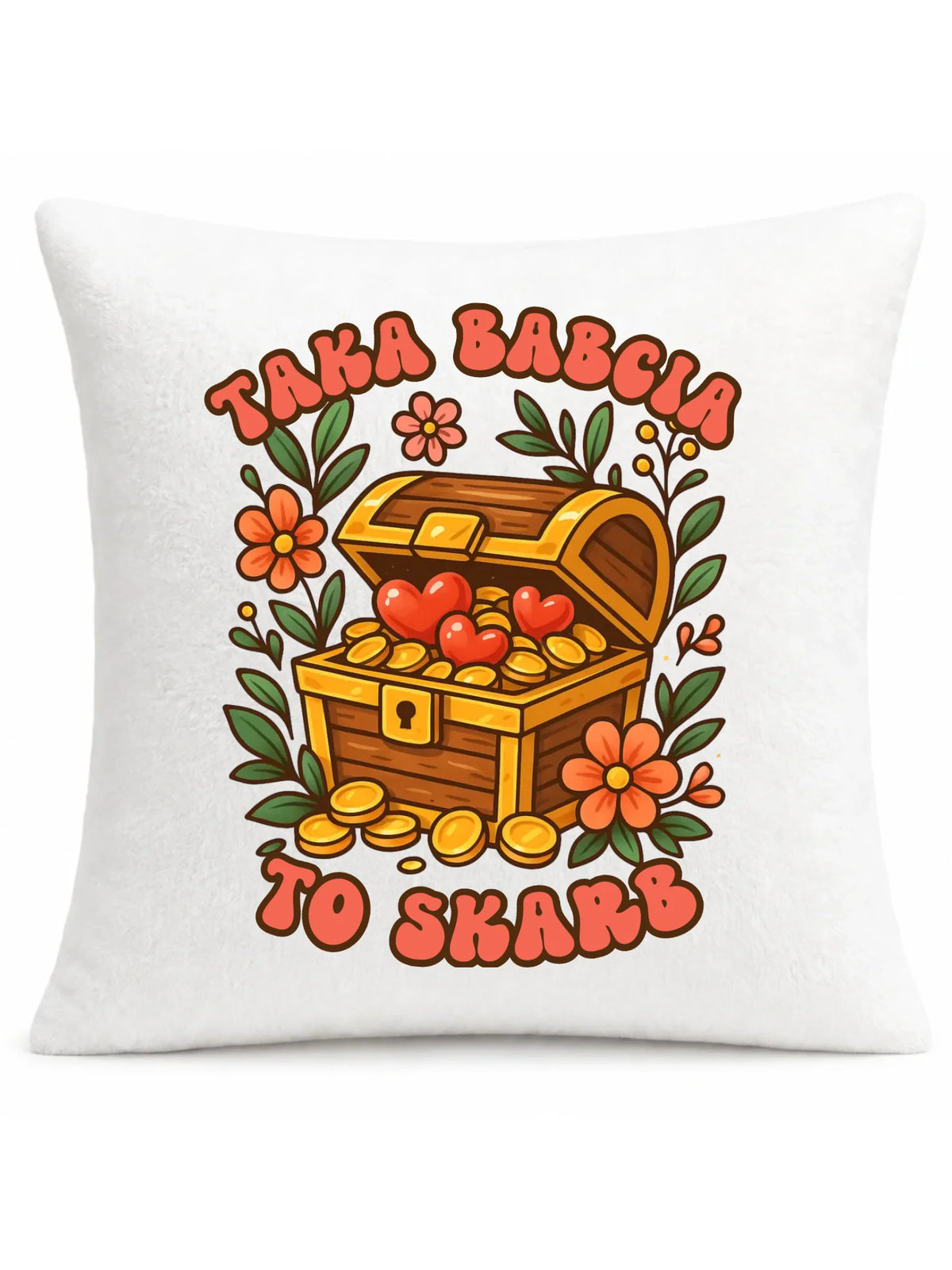 Poduszka dla babci - Taka Babcia to skarb B19