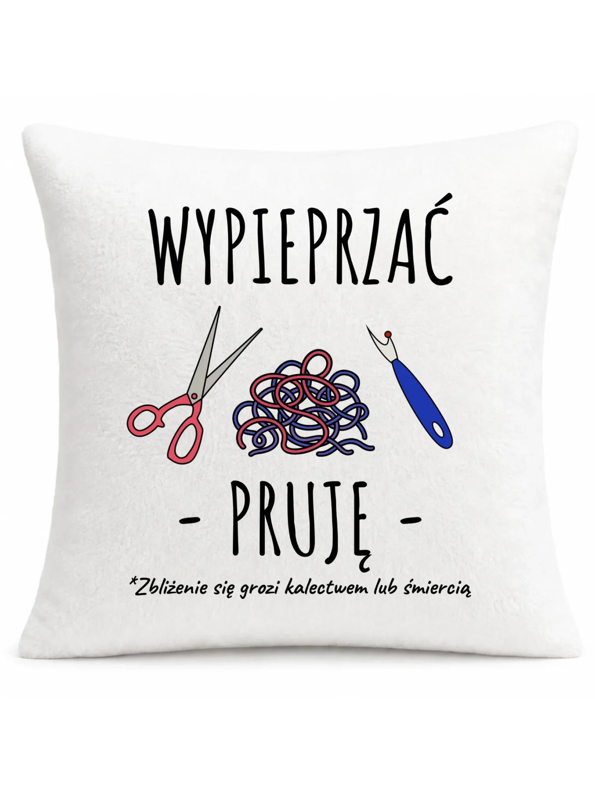 Poduszka szyciowa dla krawcowej - Wypieprzać, pruję HS08
