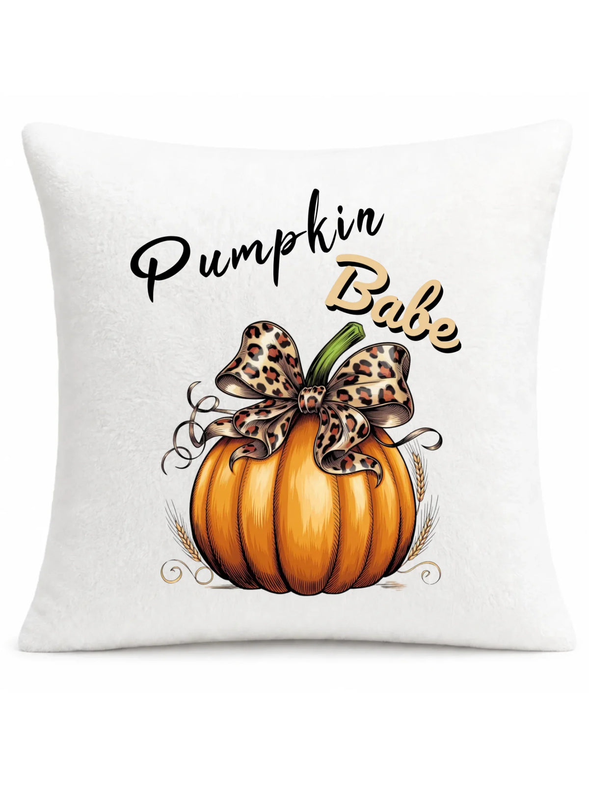 Poduszka jesienna - Pumpkin Babe - dla miłośniczki dyni JS33