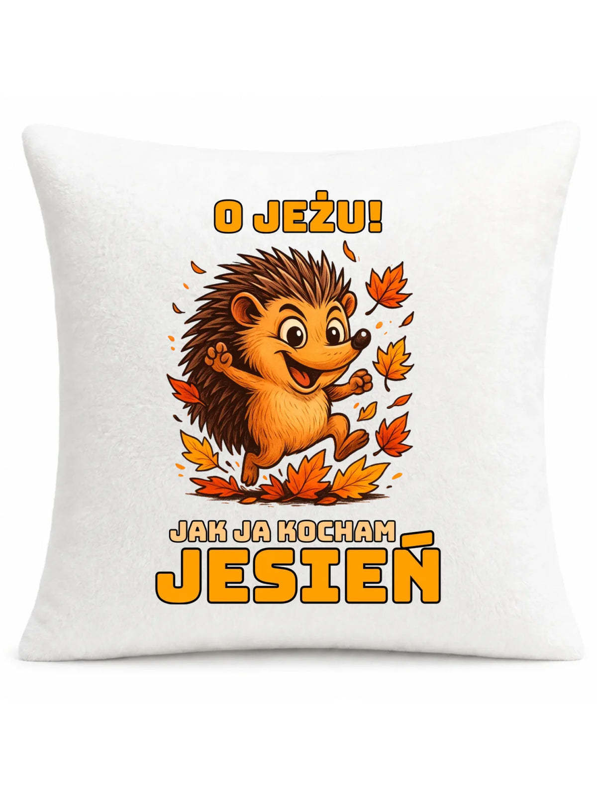 Poduszka jesienna - O JEŻU! Jak ja kocham jesień JS31