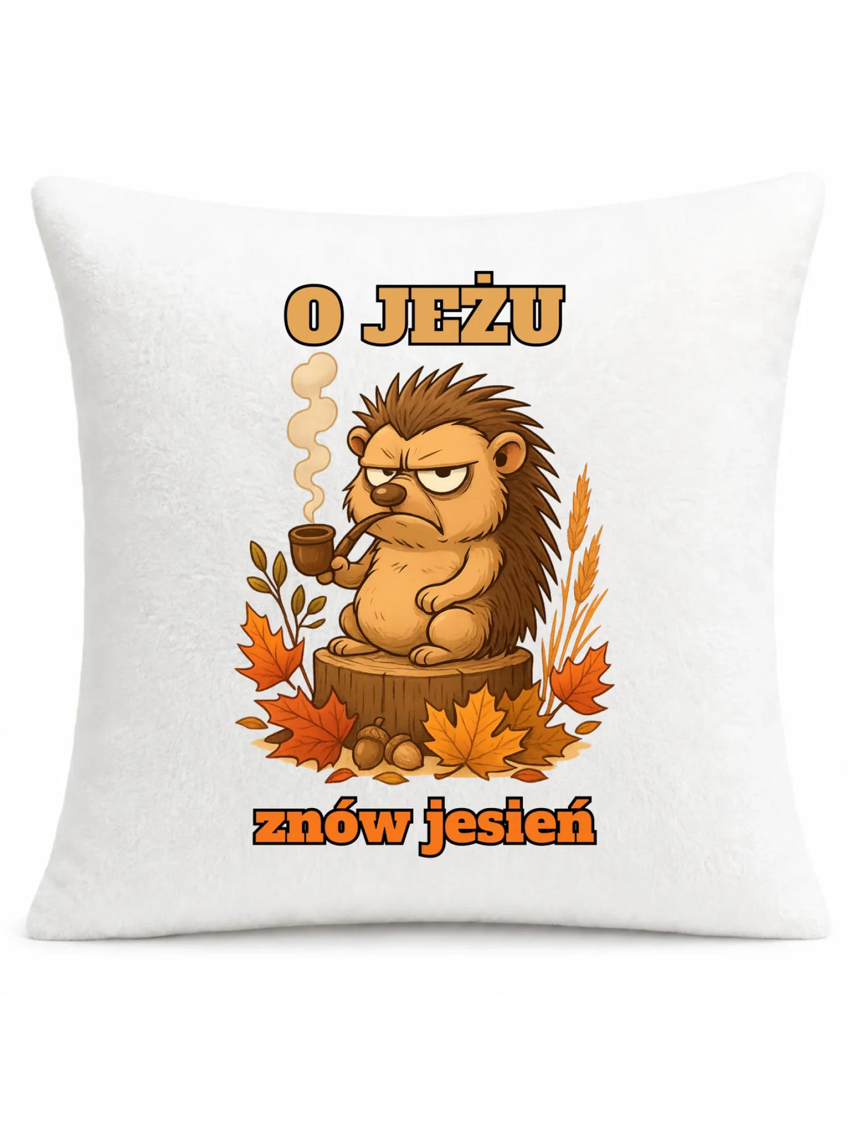 Poduszka jesienna - O jeżu znów jesień JS20