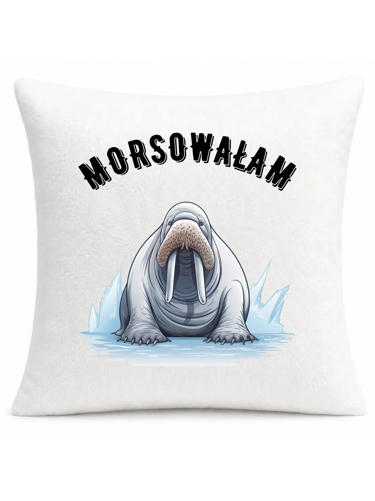 Poduszka - prezent dla morsa - Morsowałam - Mors HM18