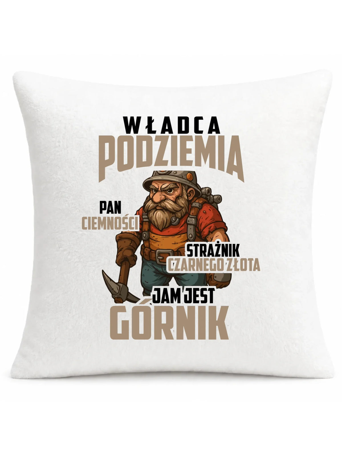 Poduszka - prezent dla górnika - Władca podziemia Górnik G20