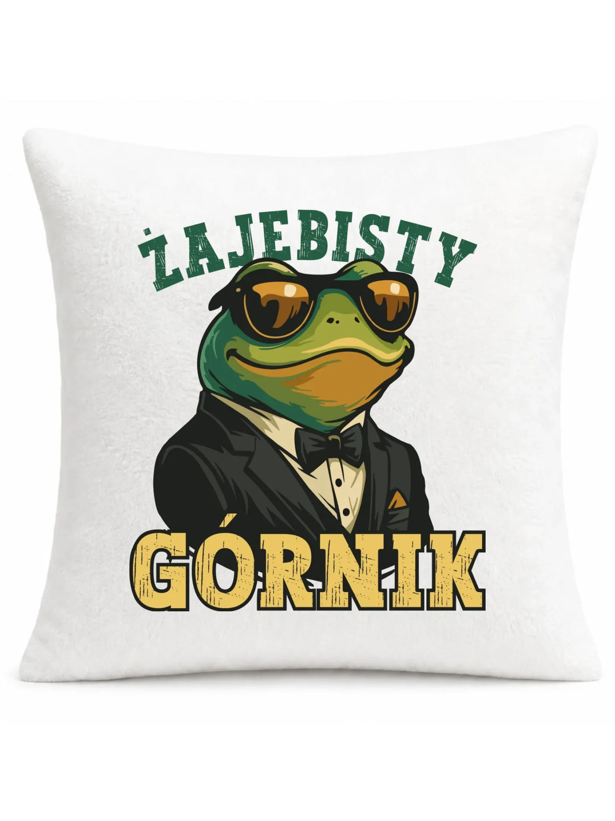 Poduszka - prezent dla górnika - Żajebisty górnik G18