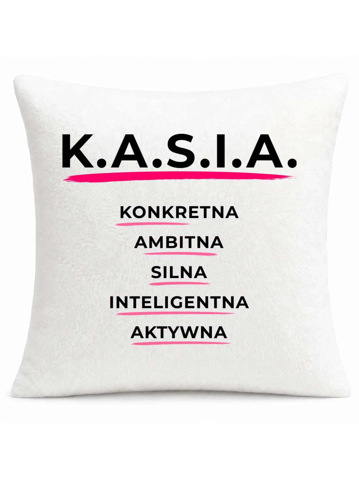 Poduszka - prezent dla Kasi - Katarzyna - K.A.S.I.A. DZ17