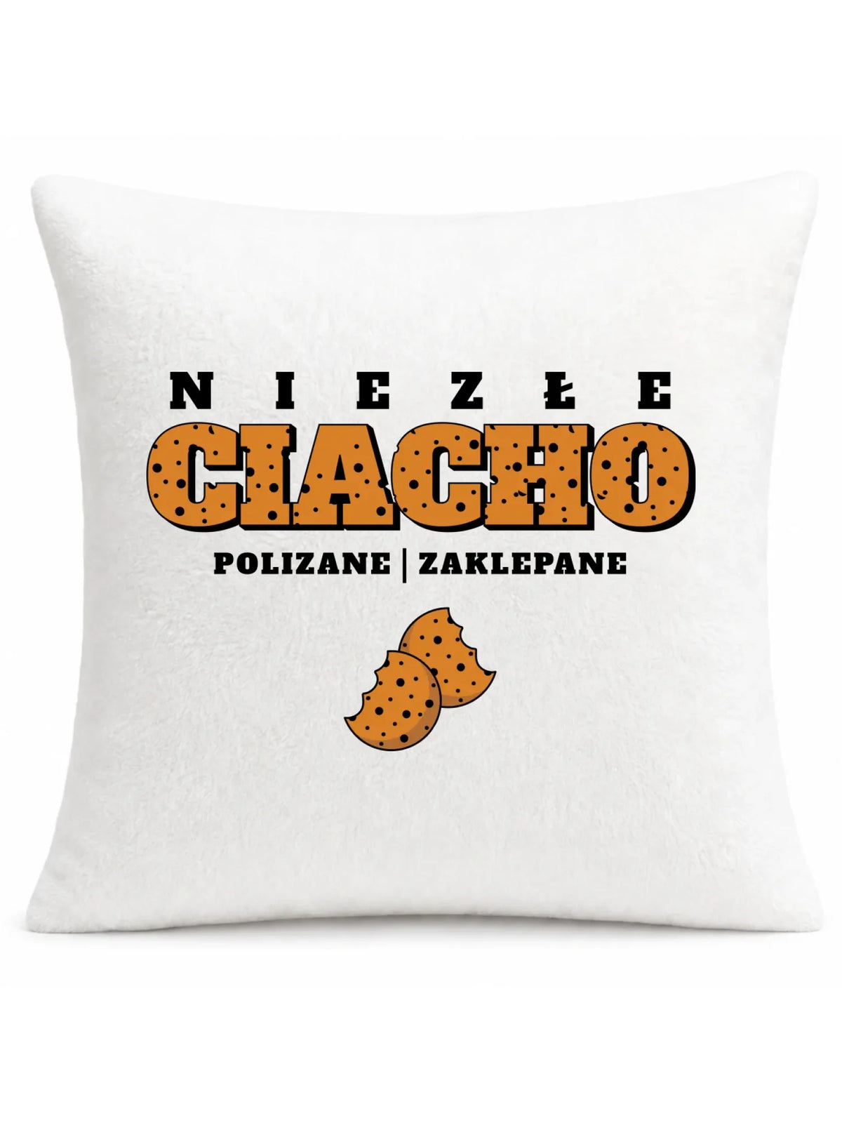 Poduszka - prezent dla chłopaka męża - Niezłe ciacho polizane zaklepane DCH30