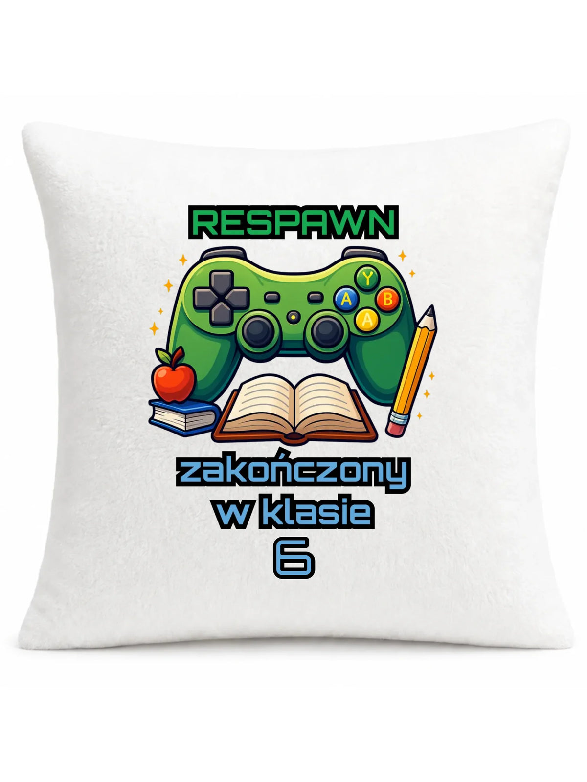Poduszka szkolna - Respawn - gamer do szkoły - personalizowana SZ18