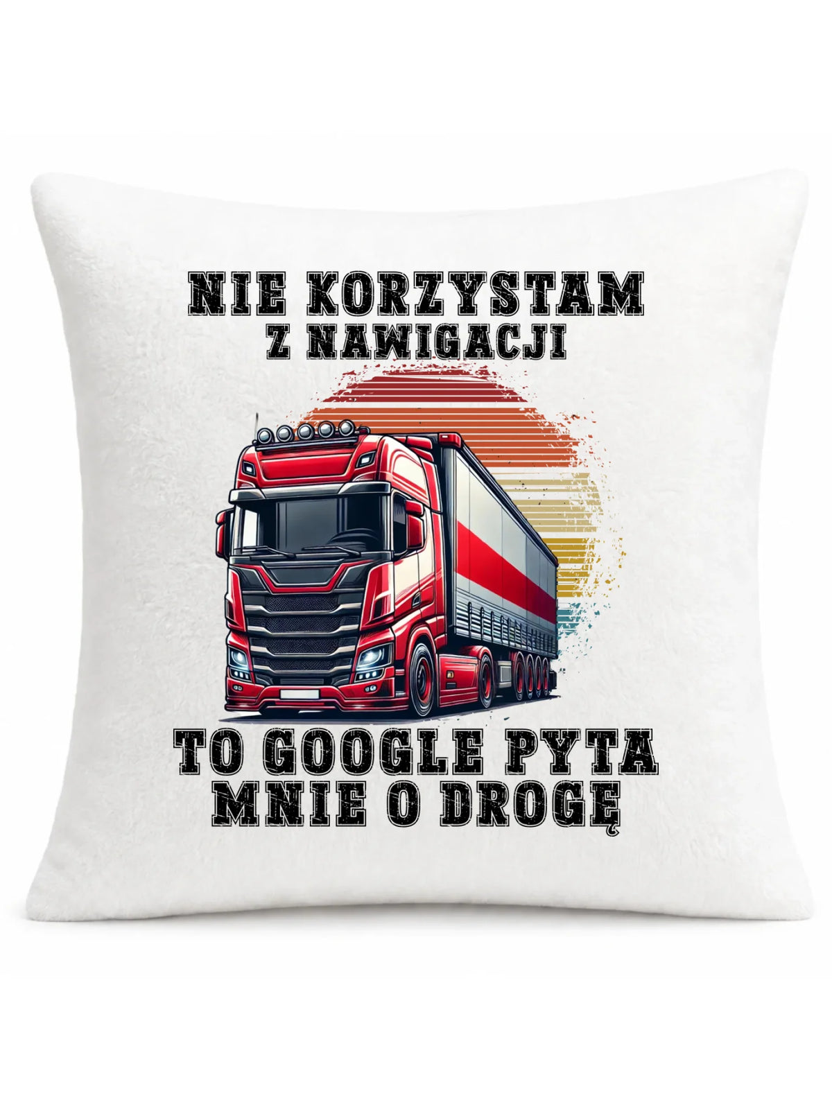Poduszka - kierowca ciężarówki - Google pyta mnie o drogę ZKT10