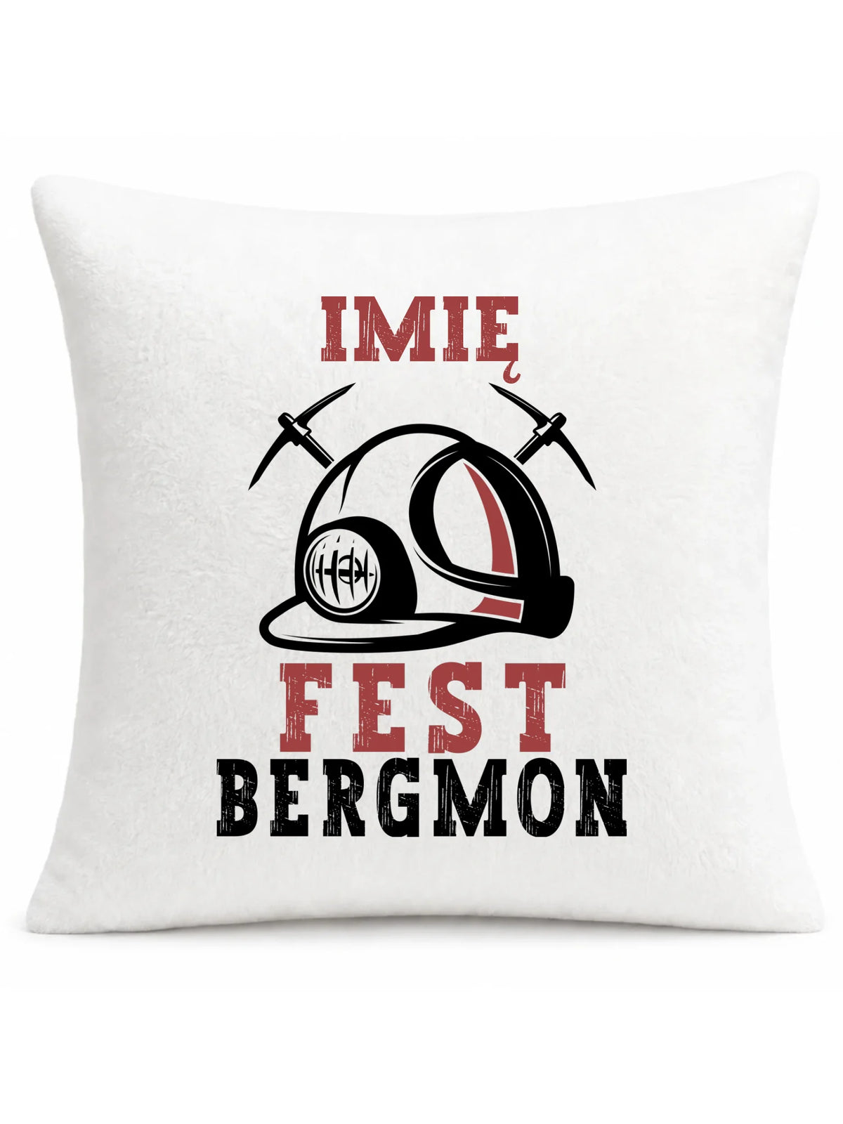 Poduszka - prezent dla górnika - Fest bergmon - personalizowana G07