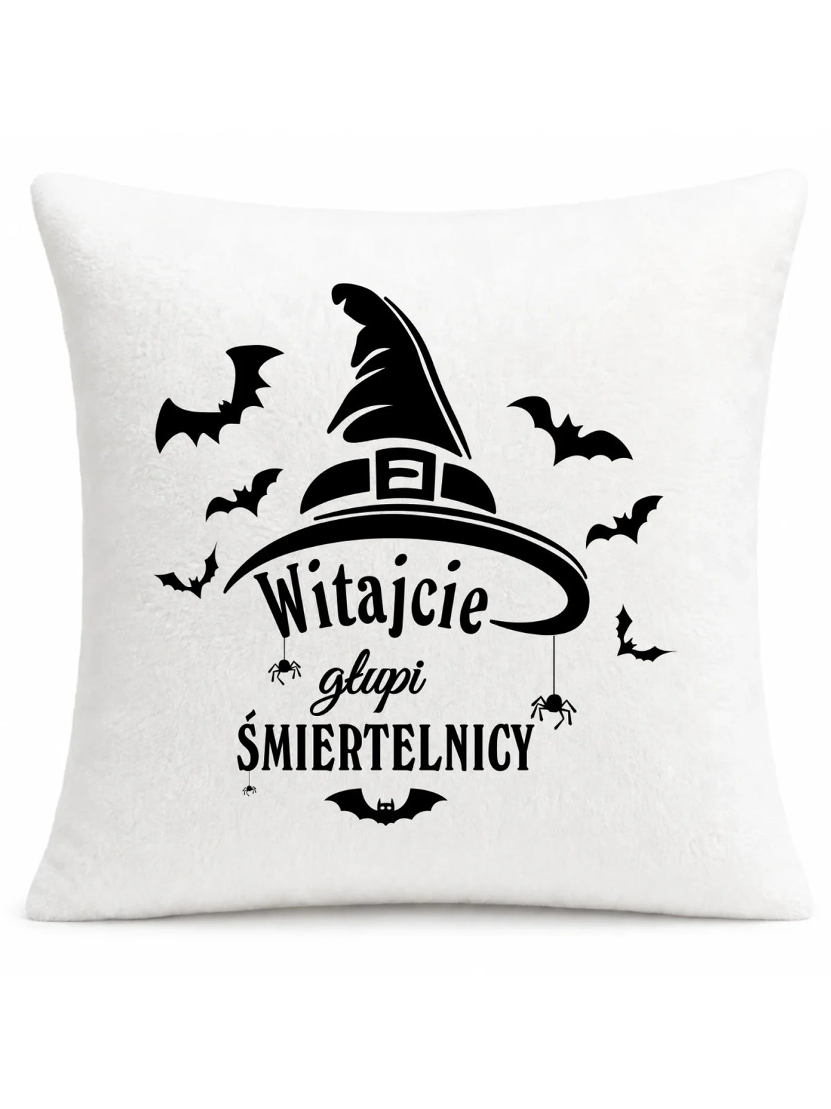 Poduszka na Halloween - Witajcie głupi śmiertelnicy HL23