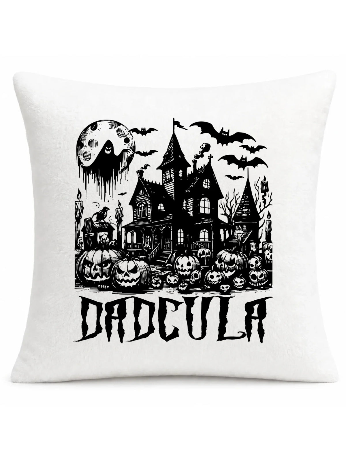 Poduszka halloweenowa dla taty -  Upiorny dom - Dadcula HL19