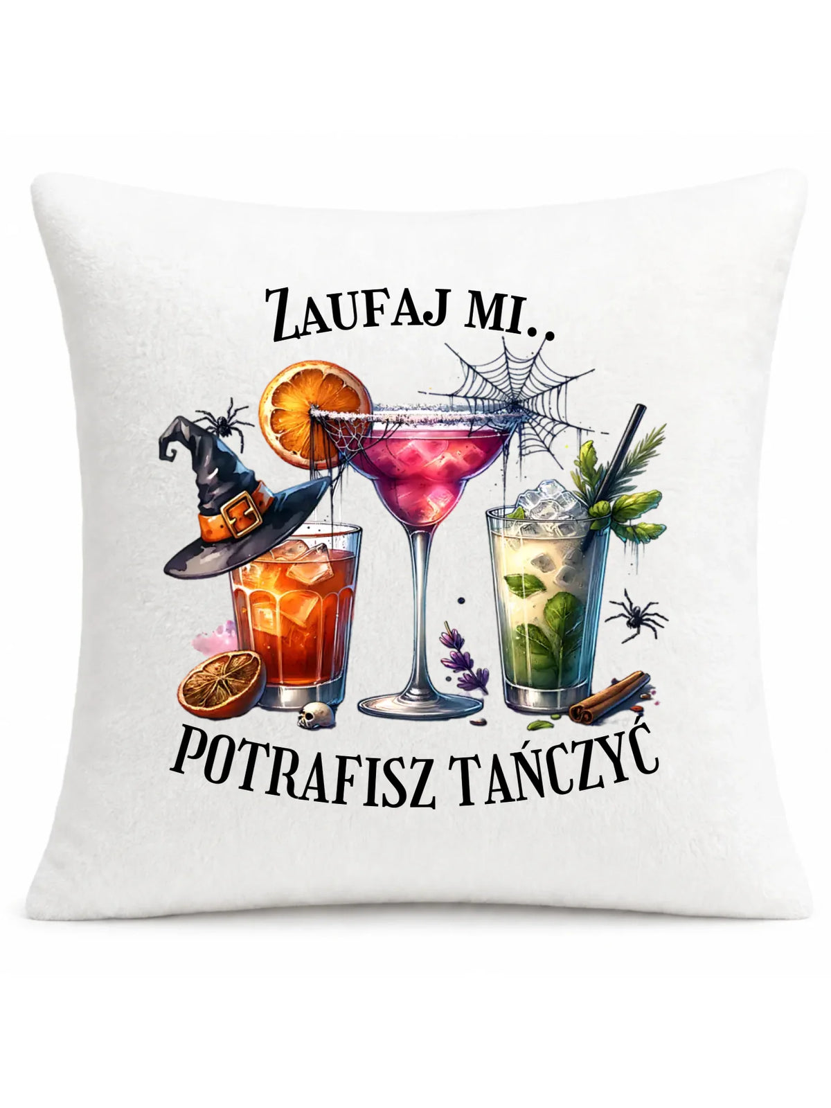 Poduszka na Halloween - Zaufaj mi potrafisz tańczyć  HL26