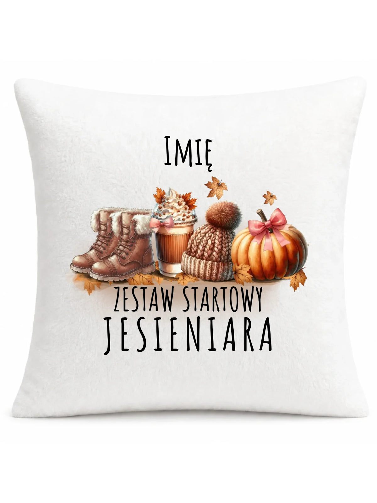 Poduszka jesieniara – Zestaw startowy - personalizowana JS05