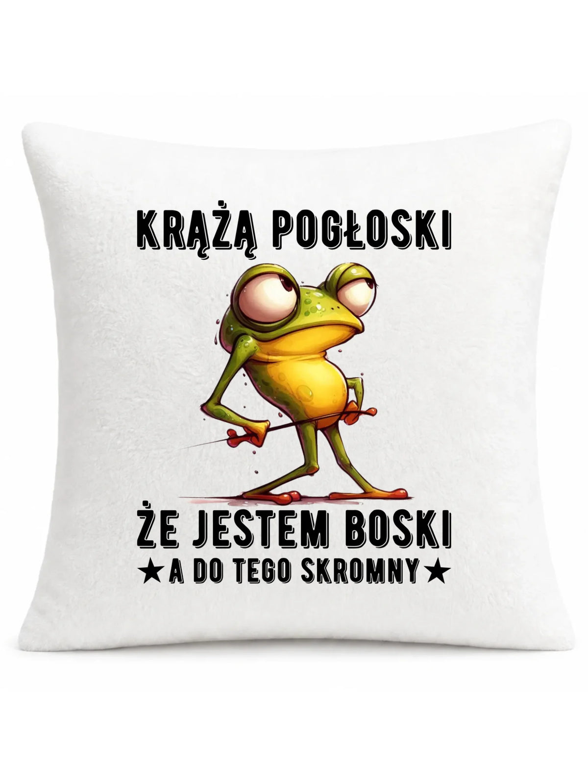 Poduszka - prezent dla chłopaka - Jestem boski DCH15