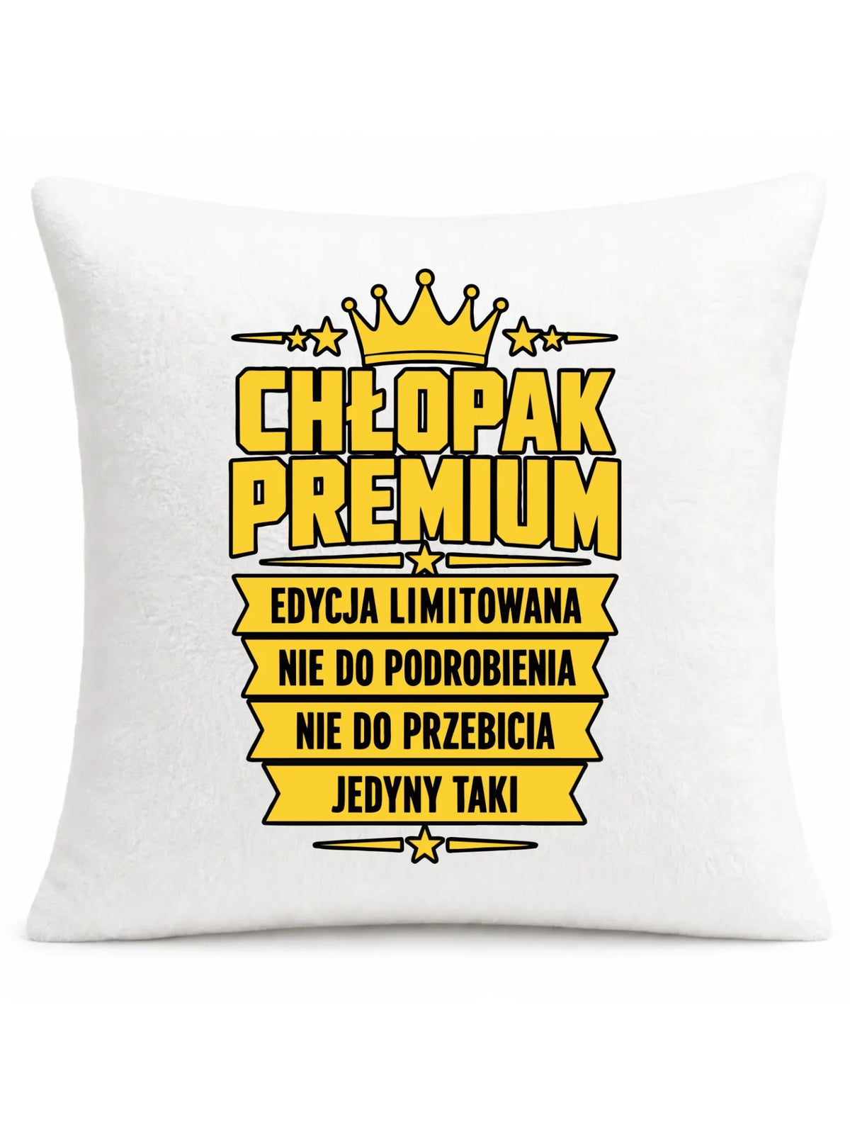 Poduszka dla chłopaka - Chłopak Premium Edycja Limitowana