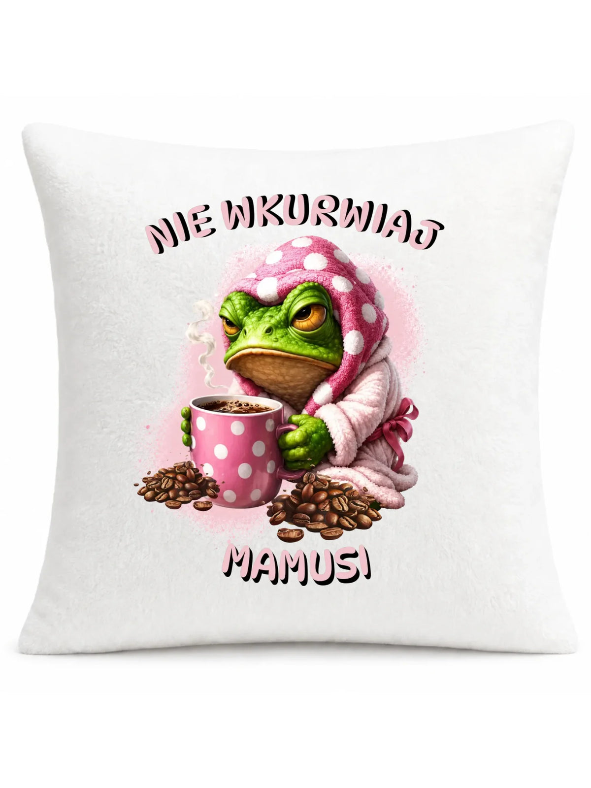 Poduszka dla mamy - Nie wku*wiaj mamusi - bez cenzury DM49