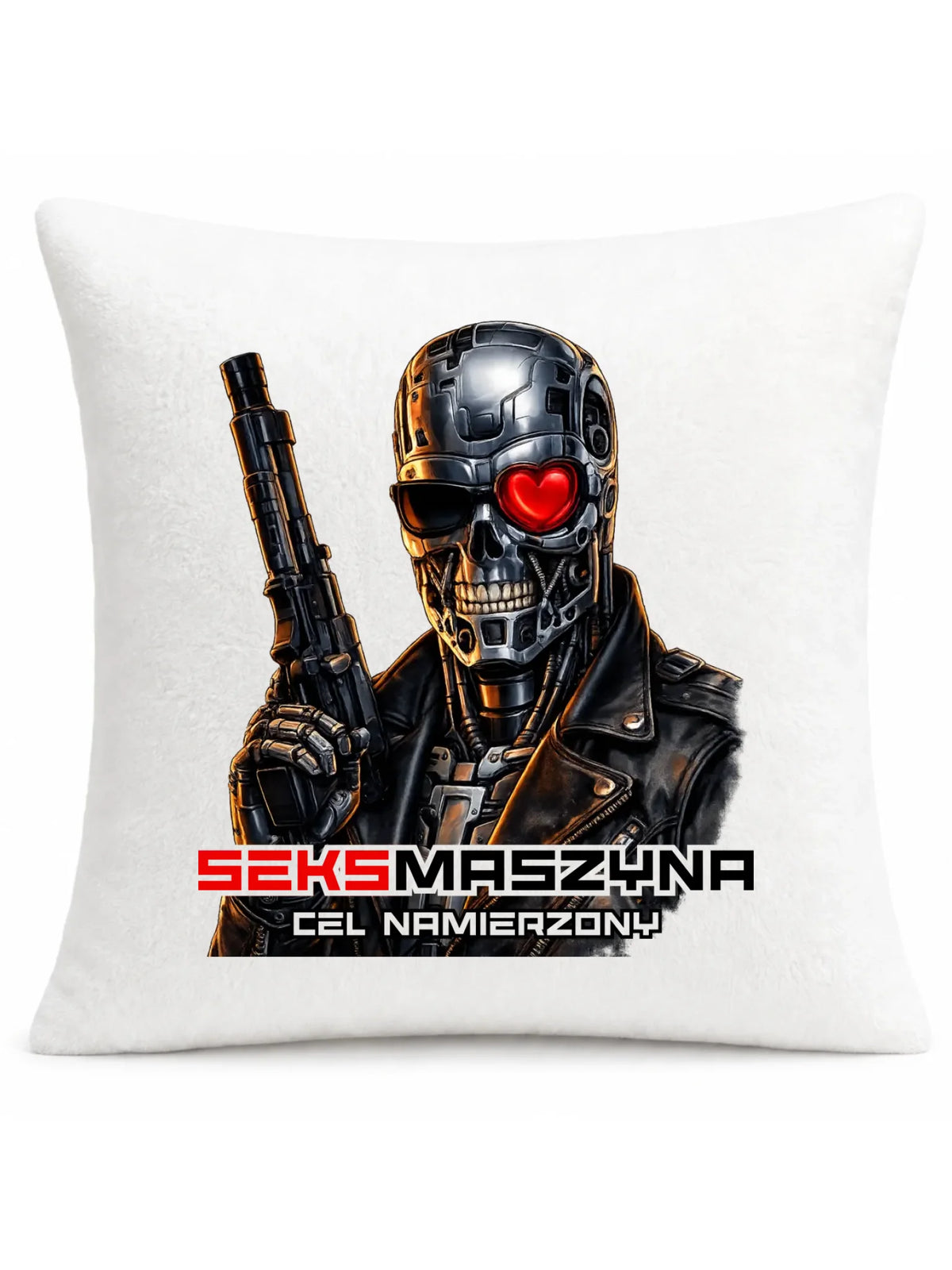 Poduszka dla faceta - Cyborg z sercem Seks maszyna DCH32